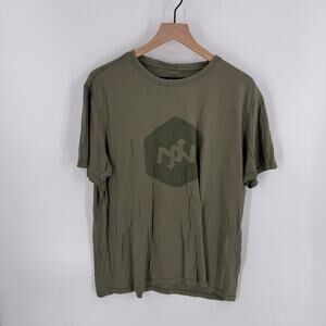 Onnit Men’s XL Graphic Tee Olive Green Fitness Workout T-Shirt